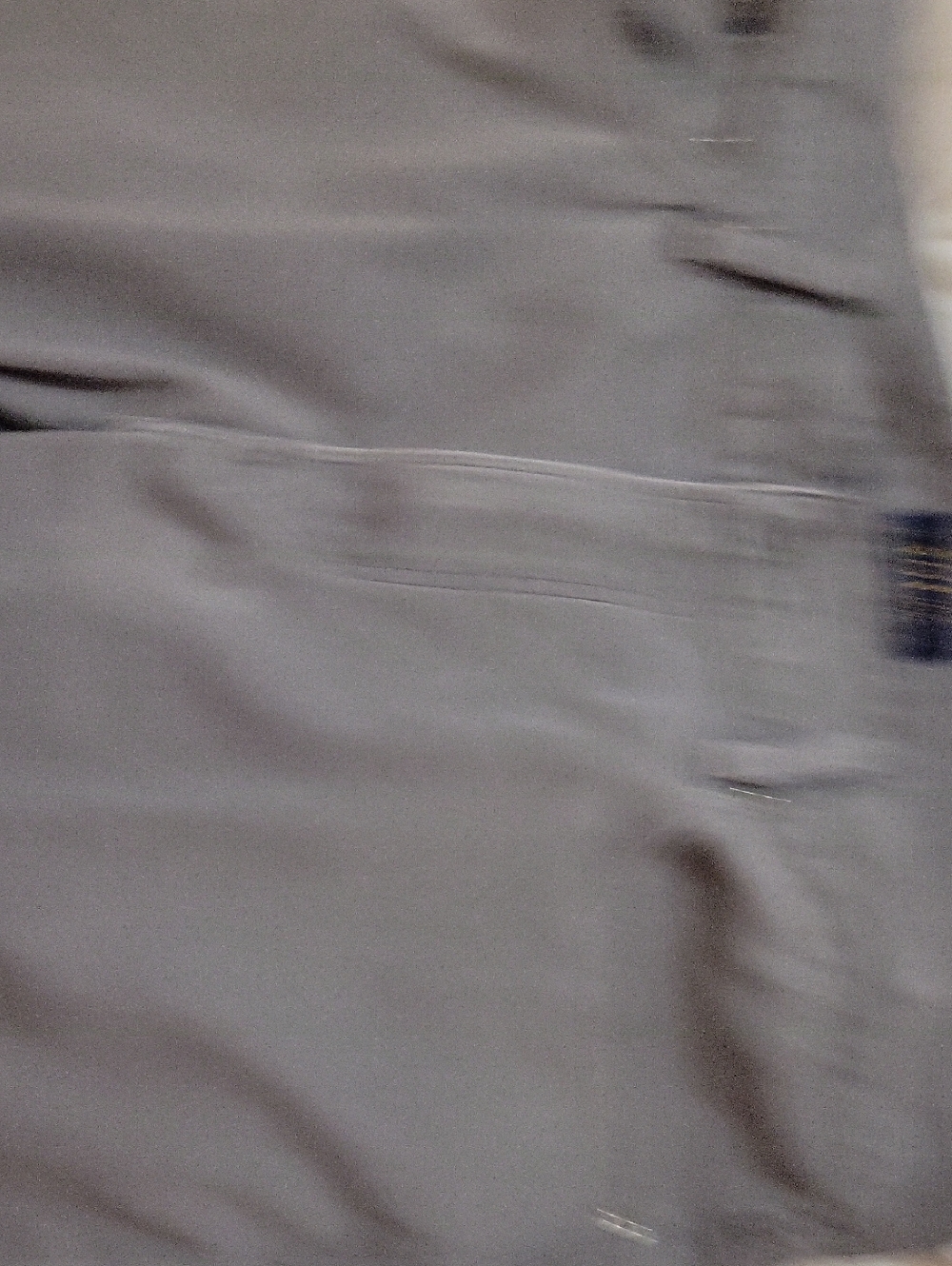 Polo by Ralph Lauren Gray Chino Pants with Brown Leather Patch 34 X